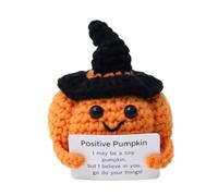 Generisch Bambole all'uncinetto per bambini, statuetta decorativa da tavolo, tessuta a mano, per bambini e adulti, decorazione motivazionale per la casa