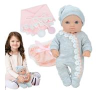 Generisch Bambole per bambini - realistico vestire gioco di ruolo giocattolo con vestiti - Bambola da gioco realistica, per la casa, la cameretta dei bambini, gioco di ruolo, compleanno e ragazze