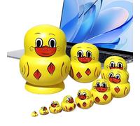 Generisch Bambole russe | Compatto e dipinto a mano - Figure in legno fatte a mano Russia | Per, espositore, camera da, cameretta dei bambini e come decorazione da tavolo durante le