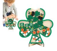 Generisch Barattolo di ricompensa in legno - Shamrock Comportamento ricompensa Jar - Strumento di gestione 'aula formazione ricompensa incentivo vaso comportamento vaso per bambini