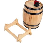 Generisch Barile di birra in legno robusto supporto per bar decorativo in legno massello perfetto come fotografia di matrimonio e accessorio per la casa elegante bar e decorazione cantina