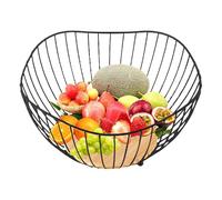 Generisch Basket per frutta in metallo - Ciotola per frutta per cucina | Multi Functional Kitchen Storage & Organizer | Porta frutta per breads, vegetabili e snack