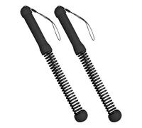 Generisch Battle Rope, Corda da Allenamento, Corda, Senza Fili, pesata, con Impugnatura Antiscivolo, per Fitness, Allenamento di, casa, Palestra, per Principianti, 2 Pezzi, 1460 g