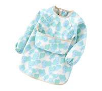 Generisch Bavaglino a forma di smock, accessorio impermeabile per l'avventura, bavaglino a maniche lunghe, per bambini e bambine da 6 a 36 , per nutrire e allattare, 1, Siehe Beschreibung