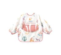 Generisch Bavaglino per l'alimentazione | bavaglini impermeabili per bambini,grembiule per alimenti per bambini unisex tutti i giorni in viaggio in soggiorno, Colore: rosa., 80 Meter