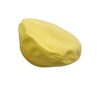 Generisch Berretto da donna Sottile Edizione Britannica Retro Coreano Giapponese Alla Moda Cappello Da Pittore Con Orecchie, giallo., Taglia unica
