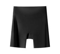 Generisch Biancheria intima a vita alta | seta ghiacciata modellante per donna, copertura completa da donna, per yoga, escursionismo, allenamento quotidiano, lavoro, ciclismo, fitness, Nero , XL