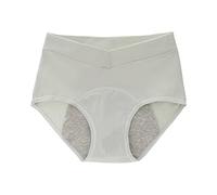 Generisch Biancheria intima da donna, in cotone, a prova di perdite, per la notte, mutandine mestruali, sexy, da donna, colore rosso, verde, L