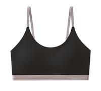 Generisch Biancheria intima estiva 2026 per ragazze di livello medio durante la pubertà, biancheria intima regolabile in stile gilet sportivo, adatta per ragazze dai 12 ai 16 anni., Nero , 13-14 Anni