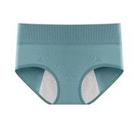 Generisch Biancheria intima mestruale da donna a forma di triangolo con chiusura a prova di perdite. Passaggio esteso: mutandine fisiologiche elastiche come slip speciali leggeri e comodi per i giorni