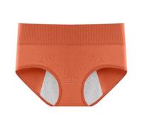 Generisch Biancheria intima mestruale da donna a forma di triangolo con chiusura a prova di perdite. Passaggio esteso: mutandine fisiologiche elastiche come slip speciali leggeri e comodi per i giorni