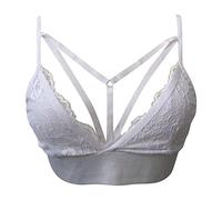 Generisch Biancheria intima Reggiseno Per Le Donne Laceindoor Lingerie Sexy Lingerie 2025 Biancheria intima Donne Set Biancheria Intima Stimolante Con Calze Ouvert, bianco, S