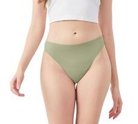 Generisch Biancheria intima senza cuciture a prova di perdite con protezione a quattro strati per una vita ottimale nella vita di tutti i giorni, verde, XS