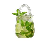 Generisch Bicchiere per bevande a forma di borsa, a prova di perdite, per feste, matrimoni, compleanni, bar, cucina, ufficio, appartamento, dormitorio, sala da pranzo e molto altro ancora