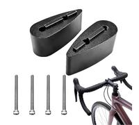 Generisch Biciclette Set Distanziatori,Ricambi Stelo Bicicletta - Bicicletta Da Strada Manubrio Distanziatore | Per Modifica Ottimizzazione Prestazioni Strade E Mountain Bike Guida Garage E