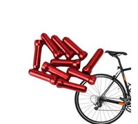 Generisch Bicycle Cable End Caps | Brake Wire Cover Tips | 10 pcs Aluminum Alloy Shifter Ferrules, Mountain Bike Crimps Accessory; Replacement Road Cycling Parts, Metal Housing Protector Kit Kit Gear