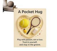 Generisch Biglietti di auguri | Compatto e a forma di cuore - Biglietto di auguri per incoraggiamento motivazionale | Per viaggi, viaggi d'affari, attività all'aperto, scuola, così come per uomini