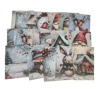 Generisch Biglietti di Natale, confezione grande, 20 pezzi, inviti di ringraziamento, bellissimi biglietti di Natale, per studenti, bambini, amici, famiglie, figlie, figlie, figli, insegnanti, festa