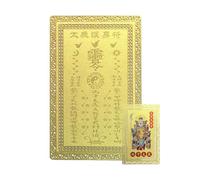 Generisch Biglietto cinese Tai Sui, pezzo da collezione in rame come ricordo e decorazione per la casa, biglietto Tai Sui, per amici di famiglia, donne, uomini, padre madre