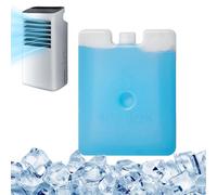 Generisch Blocco di ghiaccio per una scatola frigo, portatile e riutilizzabile, blocco freddo per ventola del frigorifero, casa, appartamento, fattoria, ufficio, campeggio, picnic, ecc