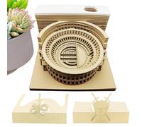 Generisch Blocco note 3D Time Piece Calendario 2026 - Timeline staccabile - Blocco note 3D con incisione in carta 3D, per registrazioni e pianificatori e tracker abitudini