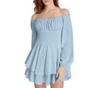 Generisch Blu Abito Vittoriano Delle Signore Abiti Abiti Abiti Da Donna Gotico Abito Da Sposa Medievale Abito Da Sposa S L XL