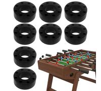 Generisch Boccole da calcio - 8 Pezzi Piccole Rondelle di Calcio - Accessori Giocattoli Per Ragazze Bambini Famiglia Scuola Casa