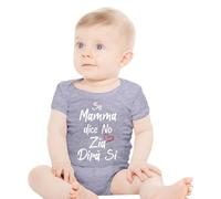 Generisch Body per neonati, a maniche corte, per primi 0-12 mesi, unisex, a maniche corte, Pajamas B7-grigio, 3-6 Monate