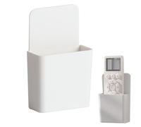 Generisch Boîte murale de Rangement - Organizzatore Vertical sans outil à Coller, Parfait Pour télécommandes, stylos, Petits Gadgets | Accessorio utile Pour optimiser Les Surfaces murales, lit,