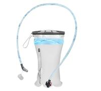 Generisch Bolla d'acqua da 2 l - Borsa portatile pieghevole in TPU per zaino in spalla, campeggio, ciclismo, trail running e alpinismo | Pacchetto di serbatoi d'acqua per esterni