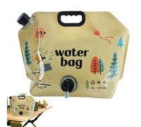 Generisch Bolla d'acqua | Porta acqua con TAP | Watter Carrier Container | Borsa pieghevole | Umidità leggera resistente al kee per sport, campeggio, escursioni, picnic, interni, esterni