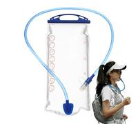 Generisch Bolle da bere - Serbatoio per zaino da due litri, di conservazione flessibile e durevole, per attività all'aperto, per trail equitazione, trekking, campeggio