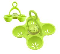 Generisch Bollitore per uova bollito, bollitore autoportante | Caldaia in silicone per uova selvatiche, accessorio da cucina resistente al calore, forno sicuro per cucina domestica