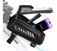 Generisch Bolsa Cuadro De Bicicleta Impermeabile - Impermeabile Cesta Bicicleta Delantera Con Pantalla Táctil | Bolsa Ciclismo De Tubo | Bolsa para Tubo Con Pantalla Táctil para Bicicletas De Mo