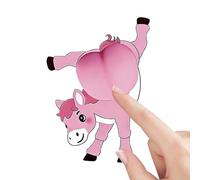 Generisch Book Stickers - Cute Cartoon 3D Horse Butt | 3D Horse Butt Sticker | Soft Glue Planner Journal Sticker for Notebook Phone Water Bottle Card Crafts Classroom Kids Adults Decor
