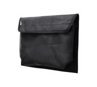 Generisch Borsa a rete per barche, organizer autoadesivo resistente con chiusura in , per la conservazione della barca, per cabina di pilotaggio, console, casa, rimorchio, yacht, mare, Nero