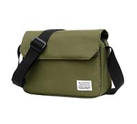 Generisch Borsa a tracolla classica in nylon, borsa a tracolla, borsa a tracolla per uomini o donne borse sandwich, verde, taglia unica
