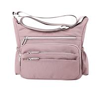 Generisch Borsa a tracolla da donna a tracolla impermeabile borsa a tracolla per uso quotidiano viaggio borse a tracolla uomo tessuto nero, PK1, taglia unica