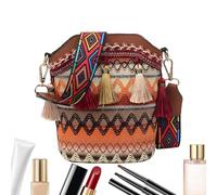 Generisch Borsa a tracolla da donna etnica tribale tradizionale | Borsa shopper per lavoro, viaggi, tempo libero, feste, pendolari, lavoro, viaggi, attività all'aperto, ragazze, cellulare