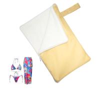 Generisch Borsa bagnata per costume da bagno con manico | Borsa da viaggio per nuoto, per uomini e donne, nuotatori, triatleti, amanti del fitness, viaggi, immersioni, palestra