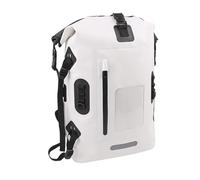 Generisch Borsa impermeabile per kayak, borsa secca rafting da 30 l, leggera per asciugare all'aria aperta, zaino in PVC per separare il naso e il asciutto per l'allenamento, bianco, vedi descrizione