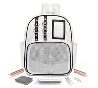 Generisch Borsa in poliuretano, organizer per display curvo | 30 x 14 x 33 cm elegante distintivo, versatile Carry Convenience For Work Fitness Everyday Sports Travel Luggage Hiking Comic Con Outdoor