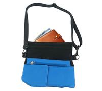 Generisch Borsa per cellulare da donna, da collo e a tracolla, multifunzionale, con diversi scomparti, per fitness, ciclismo, escursionismo, viaggi, allenamento, palestra, jogging, Blu, Siehe