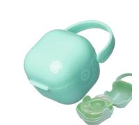 Generisch Borsa per ciuccio, contenitore portatile per capezzoli, porta blu da viaggio, contenitore per la cura del bambino, comodo contenitore per ciuccio, verde, vedi descrizione, Vedi descrizione