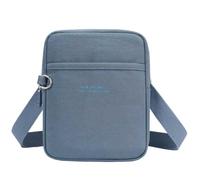 Generisch Borsa per la scuola alla moda, piccola borsa messenger in tela di nylon per il viaggio quotidiano al lavoro e le gite nel tempo libero, Azzurro, Einheitsgröße, Zainetto