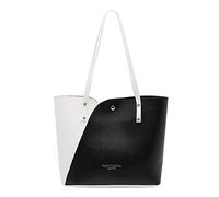 Generisch Borsa per la spesa da donna, alla moda, borse da donna, borsa a tracolla, borsa a tracolla, set da donna sotto i 10 (nero, taglia unica)