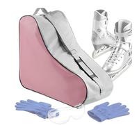 Generisch Borsa per pattini a rotelle, tracolla regolabile e grande borsa per il trasporto | Zaino con cerniera | per uomini donne bambini scarpe Cheer