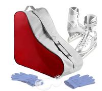 Generisch Borsa per pattini | Tracolla regolabile e grande borsa per il trasporto | Zaino Pattini a rotelle con cerniera - Per bambini Scarpe Cheer Donne E Uomini