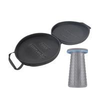 Generisch Borsa portaoggetti per sgabelli pieghevoli, impermeabile, sgabello estraibile con custodia rigida - per picnic, pesca, schizzi, giardino, cortile, festival musicali