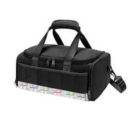 Generisch Borsa portatile con colori acrilici - Grande organizer Oxford con tracolla, scomparti per attrezzi, pittura all'aperto, lavoro in studio, materiali artistici, conservazione creativa e